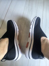 斯凯奇（Skechers）男鞋秋季透气网面健步鞋轻便一脚蹬运动休闲鞋子 BLK黑色 43 实拍图