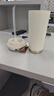京东京造保温杯双饮口咖啡杯【陶瓷内胆-316不锈钢】 500ML白金色 实拍图