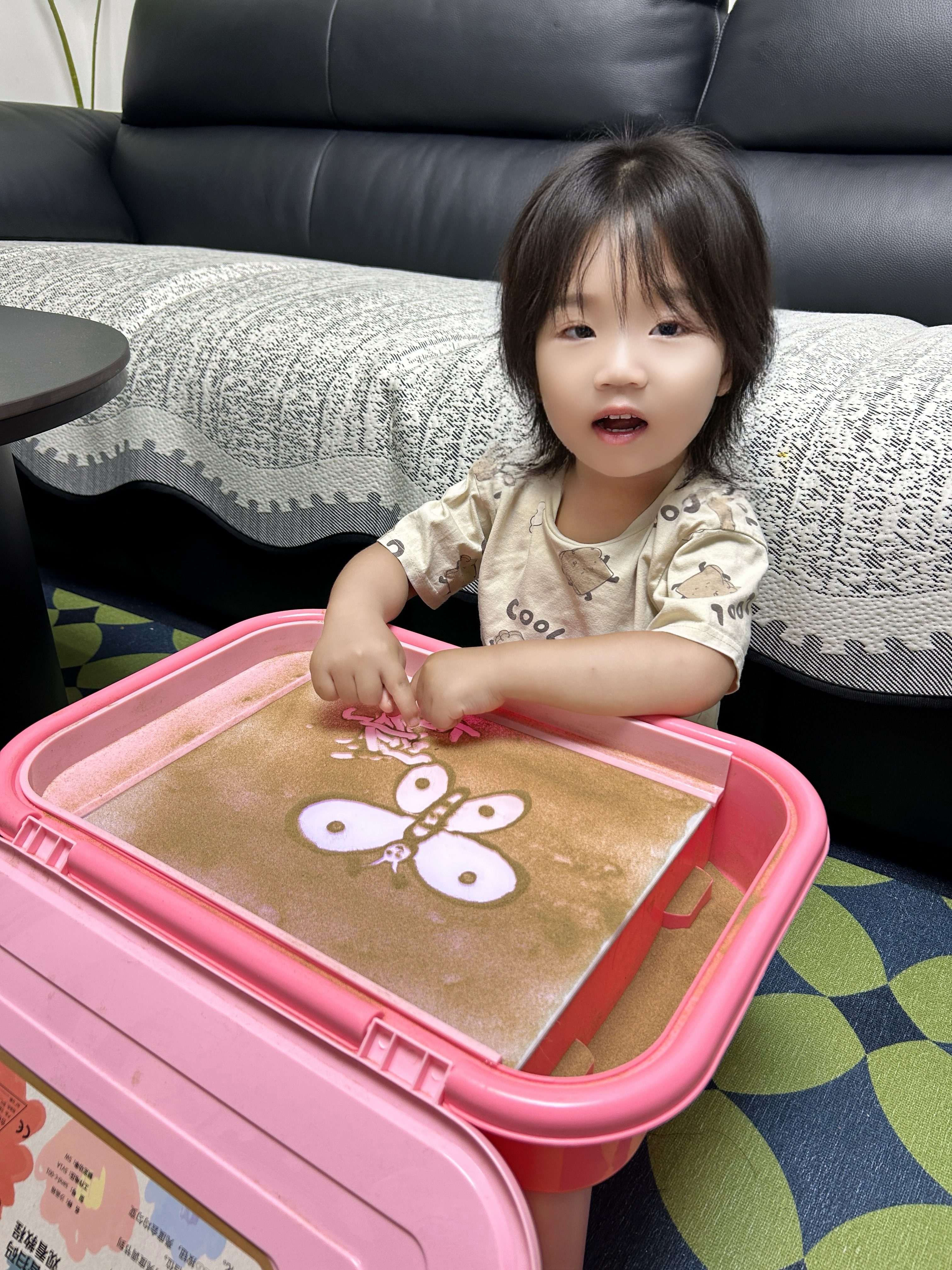 飞主流沙画箱女孩生日礼物7-14岁高档实用幼儿园毕业礼物儿童玩具 实拍图