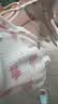 童泰（TONGTAI）婴儿连体衣夏薄款纯棉男女宝宝衣服无骨哈衣提花爬服粉色80cm 实拍图