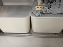 维简桌面日式收纳盒 衣物分隔内衣化妆品整理箱卧室厨房客厅收纳筐 实拍图