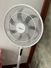美的（Midea）【闪拆系列】一键闪电拆装直流变频家用语音电风扇一级能效静音落地扇大风力卧室立式电扇SDJ30BC 实拍图