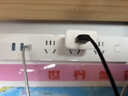 公牛（BULL）20W PD苹果快充插座/USB插线板/插排/接线板/桌面充电站 1C2A+3插孔 全长1.8米 GNV-UU4203总控 实拍图