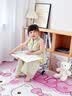 好尔（haoer）万向轮可移动小凳子家用换鞋板凳静音塑料滑轮圆凳椅子带靠背烟灰 晒单实拍图