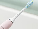 飞利浦（PHILIPS）电动牙刷头W2亮白型官方原装欧洲进口适配钻石1/3/3pro/CI/导航刷系列刷柄 3支装HX6063/67 白色 实拍图