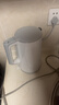 美的（Midea）烧水壶电热水壶304食品级不锈钢无缝内胆双层防烫1.7L大容量1800W智能断电SHJ1721【价保618】 实拍图