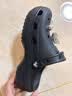 CROCS卡骆驰厚底云朵洞洞鞋|206750 黑色-001 36/37(230mm) 实拍图