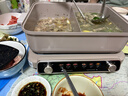 美的（Midea）电火锅鸳鸯锅电煮锅火锅专用锅多功能锅料理烤肉锅分体式多功能一体电锅0氟钛陶HGS352866S 实拍图