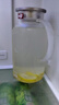 青苹果 凉水壶 高硼硅玻璃茶水分离耐热耐高温冷水壶泡茶杯大容量1.95L 实拍图