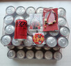 可口可乐（Coca-Cola）【520我爱宁-3】FIFA世界杯限定罐330ml*20*2箱+定制纪念品套组 实拍图
