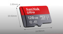 闪迪（SanDisk）128GB TF（MicroSD）内存卡 A1 U1 C10 至尊高速移动版存储卡 读速140MB/s 手机平板游戏机内存卡 实拍图