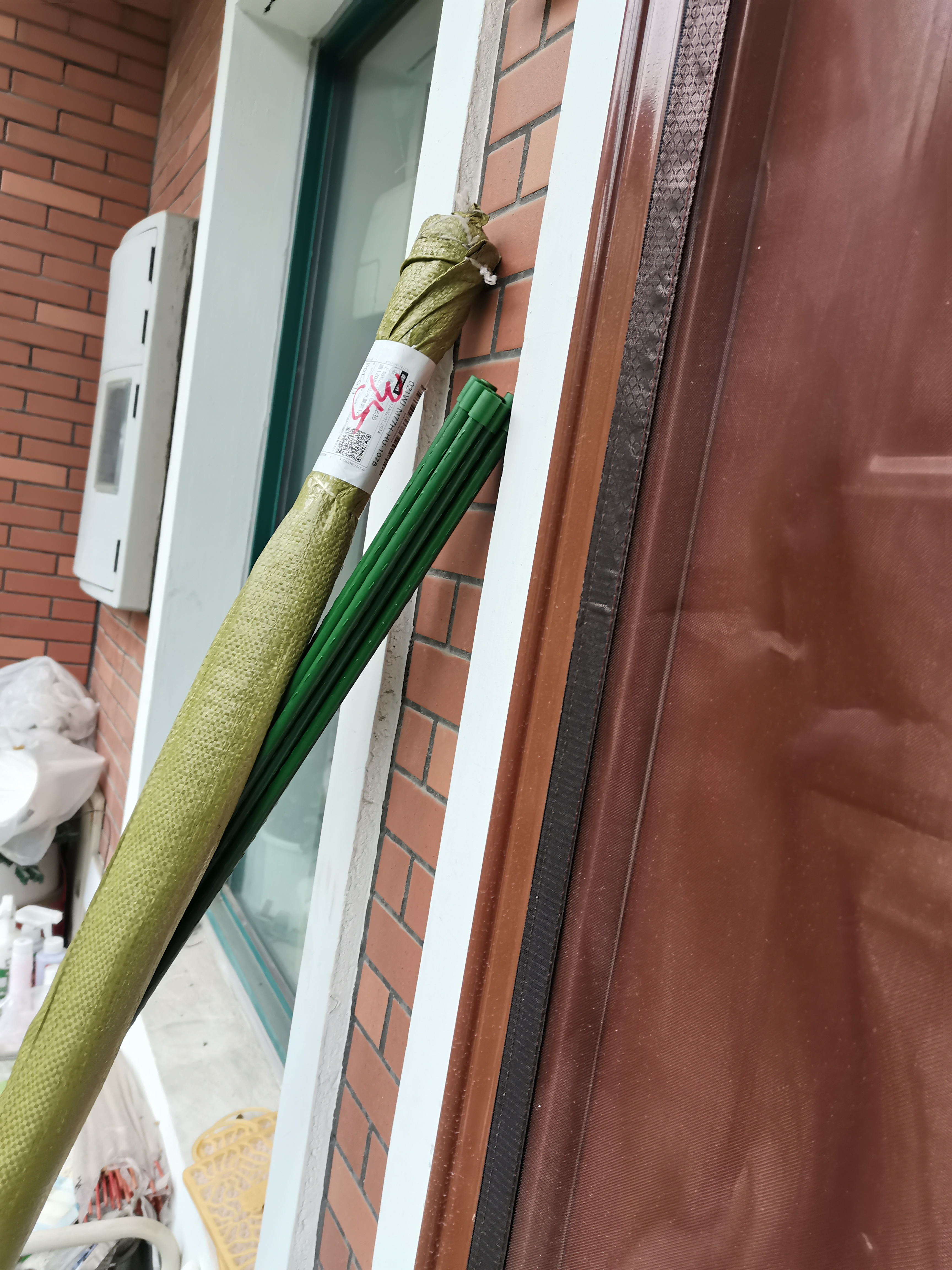 墨一【送货上门】爬藤架葡萄黄瓜豆角架种菜花支架庭院园艺花卉支撑杆 粗11mm长180cm10支 特大 实拍图
