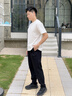 安踏运动长裤男士卫裤夏季针织户外跑步长裤收口束脚亲肤休闲裤男 实拍图