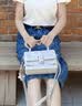 古梵缇（GUFANTI）轻奢小方包包女包2026新款高级潮流单肩包女生生日礼物送老婆女友 灰色 实拍图