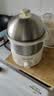 九阳（Joyoung）蒸蛋器 煮蛋器 定时 自动断电安心用 小型316L不锈钢多功能 双层蒸煮鸡蛋早餐神器ZD14-GE330 实拍图