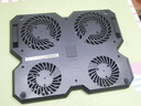 九州风神（DEEPCOOL）X6 笔记本散热器 （电脑配件/笔记本支架/散热架/散热垫/适用于15.6英寸/风冷） 实拍图