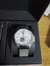 齐博林（Zeppelin）手表男进口德表商务防水皮带钢带镂空自动机械男表十大名表腕表 7666M-1白盘钢带【背透设计】 实拍图