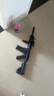 瓜乐熊天弓hk-416自动连发突击步枪水发竞技高射速金属软弹wargam发射器 HK-416暗色满配（电供弹夹+金属消音+红外手电战术盒） 三角洲8-12岁男孩六一儿童节礼物成年人高级高端玩具枪 实拍图