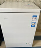 海尔（Haier）142L单温冰柜小型家用小冰柜减霜一级能效冷藏冷冻转换深冷冷柜小冰箱BC/BD-142GHW9D价保618 实拍图