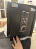 虎牌保险柜家用小型床头保险箱办公财务专用 密码指纹WIFI远程全钢防盗可入墙固定入衣柜保管箱 45cm高 黑色（大双层）【超值推荐】 密码款(密码+钥匙) 晒单实拍图
