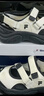 斐乐（FILA）FUSION斐乐玛丽珍凉鞋女鞋凉拖魔术贴海螺沙滩鞋 微白/黑-WB 36 实拍图