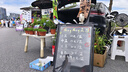 AUCS 50*70cm电子荧光板广告板led发光字牌展示架黑板支架型商用户外招牌摆摊夜市手写显示屏充电款 实拍图