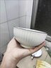 康琴（KANGQIN）釉下彩简约餐具碗盘套装网红菜盘家用2025新款黑线高颜值陶瓷餐具 黑线竖纹 63件套 实拍图