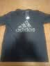 阿迪达斯（adidas）短袖t恤男士夏季跑步健身运动衣快干衣透气男装T恤  黑白 XL 实拍图