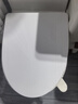九牧（JOMOO）马桶盖板通用纤薄普通马桶圈缓降快拆盖板坐便器配件 V型款 97166 实拍图
