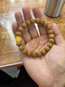 中国木雕博物馆猴头手串高端蜜蜡转运珠收藏级京八棱雕刻核桃盘玩佛珠手链女礼物 实拍图