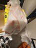 牧萌儿童雨衣男童女童防水全身雨披幼儿园小学生雨具 粉色草莓兔 S 实拍图
