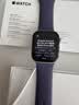 Apple/苹果 Watch S11 智能手表GPS款42毫米银色铝金属表壳雾紫色运动型表带M/L MEUU4CH/B 实拍图