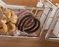 得力（deli）三层桌面收纳盒抽屉式办公室书桌用品文具文件分类多层储物盒宿舍化妆品首饰杂物防尘透明PJ214 实拍图