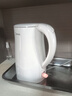 美的（Midea）电热水壶烧水壶1.7L304不锈钢0涂层双层隔热自动断电1500W养生冲奶 MK-SH17M130【价保618】 实拍图