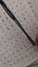 uni三菱 uni-ball UM-100黑色中性笔高颜值0.5mm黑笔签字笔商务学生考试刷题专用水笔水性笔 3支 实拍图