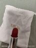 迪奥Dior【邓为推荐】烈艳蓝金口红丝绒999哑光唇膏生日礼物送女友 实拍图