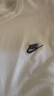 耐克(NIKE)春夏男短袖T恤 纯棉 运动休闲 经典简约 AR4999-101 白色XL 实拍图