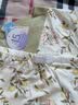 雅特茂[带胸垫]月子服纯秋冬产后棉孕妇产妇待产喂奶哺乳衣家居服 1470柠檬兔-夏透气棉-送可拆胸垫 2XL 实拍图