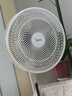 美的（Midea）【飓风节能】七叶柔风立式电风扇/家用轻音落地扇/台式小型风扇/大风力遥控定时摇头风扇 SAH35BSJ 实拍图
