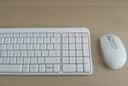 罗技（Logitech）MK251无线蓝牙键盘鼠标套装 办公商务笔记本电脑 数字键盘99键白色键鼠套装（K251键盘+M196鼠标） 实拍图