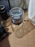 【送杯套】大容量加厚玻璃杯子便携杯茶水分离带杯套泡茶水杯 透明 1000ml吨吨桶 1只装 实拍图