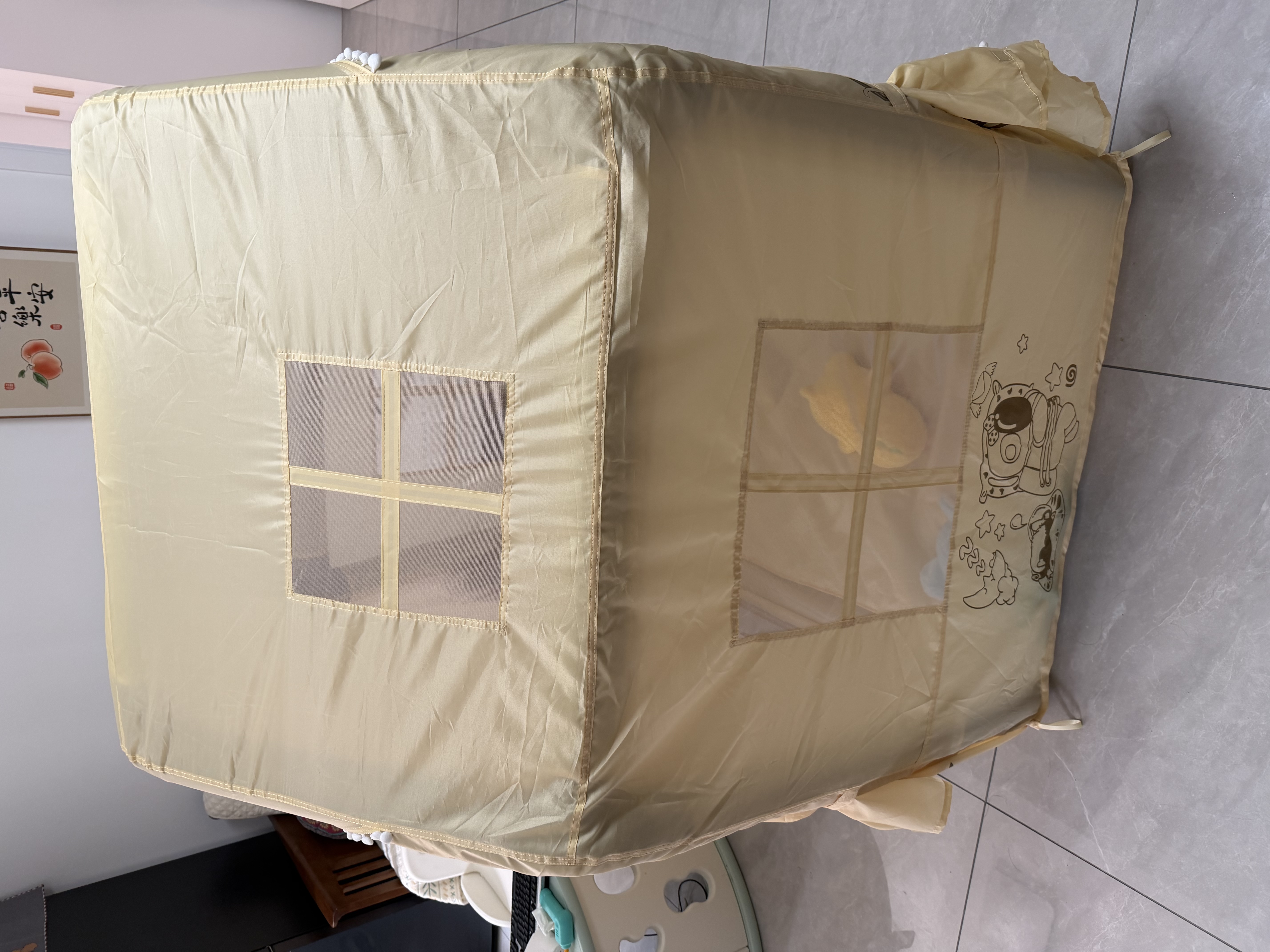 太力儿童帐篷室内游戏屋客厅家用睡觉男女孩宝宝玩具屋城堡小帐篷 实拍图