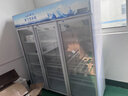 新飞 （Frestec）展示柜冷藏保鲜柜酒水饮料冰柜双开门冷藏柜酒店冷藏保鲜柜超市直冷玻璃门风冷无霜冰箱立式冷柜 大三门蓝白上机1300L【4D风冷无霜】1.8米 实拍图