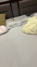 半弦月【热销爆款】爽爽冰丝凉席子可机洗床笠床单学生宿舍1.5mx1.8x2米 雪花灰丨冰丝凉感丨可机洗加厚款 200cm*220cm 丨床单款丨贈枕套*2 实拍图