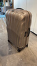 新秀丽（Samsonite）贝壳箱拉杆箱密码箱包七夕行李箱旅行箱单拉杆V22 珠灰色-双轮【升级款】 25英寸 实拍图