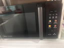 美的（Midea）微碳微波炉烤箱一体机900w微波1000w烧烤平板光波速热23L容量变频臻彩荧幕家用一级能效 （C32） 实拍图