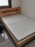 沃尔福 全实木床现代简约橡木双人床北欧卧室多功能储物箱体床单人床 实木床【带插座】+10cm乳胶床垫 1500mm*2000mm  框架结构 实拍图