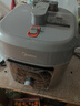 美的（Midea）【价保618】小飞侠电压力锅有钛0氟0涂层双胆高压锅5L全自动智能预约4-6人多功能一体饭煲E5825N 实拍图