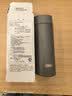 膳魔师（THERMOS）保温杯350ml大容量316钢男女士商务车载保冷水杯子TCOQ-350S-GY 实拍图
