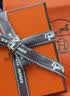 爱马仕（HERMES）Mini Pop H项链 玫瑰金链条椭圆立体珐琅项链送女友节日送礼 黑色玫瑰金H147992FO03 链长40cm吊坠0.7*0.9cm 实拍图